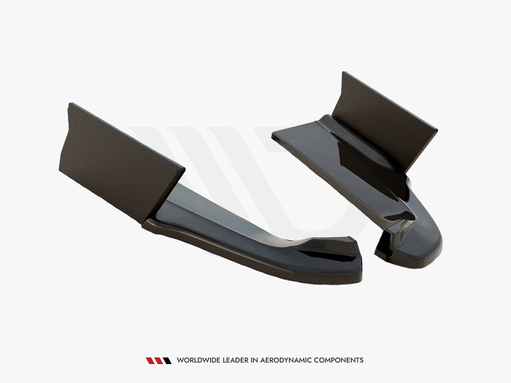 Rear Side Splitters V.1 + Flaps Ford Mustang GT Mk6 Facelift - 6 