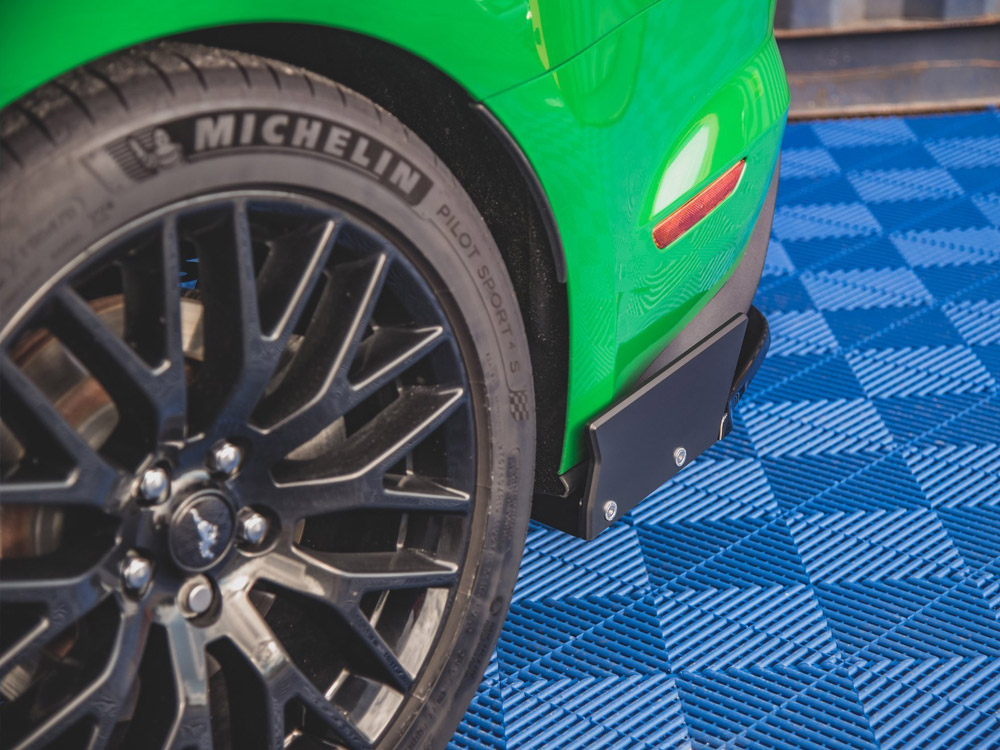 Rear Side Splitters V.1 + Flaps Ford Mustang GT Mk6 Facelift - 5 