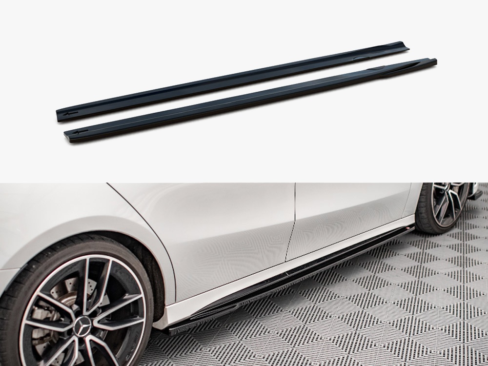 2011 Mercedes SLK Sideskirts Body Kit - 2005-2011 Mercedes SLK R171