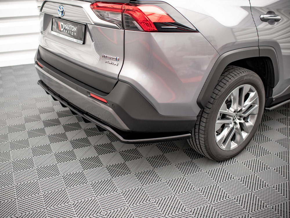 Rear Splitter (Vertical Bars) Toyota RAV4 Mk5 - 4 