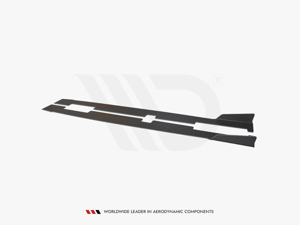 Racing Side Skirts Diffusers V.1 Ford Fiesta MK8 ST / St-line - 4 