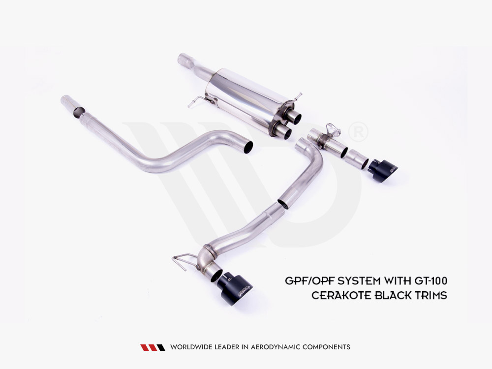 Rear Diffuser + Milltek GPF/OPF BACK Exhaust System - Ford Fiesta Mk8 ST - 11 