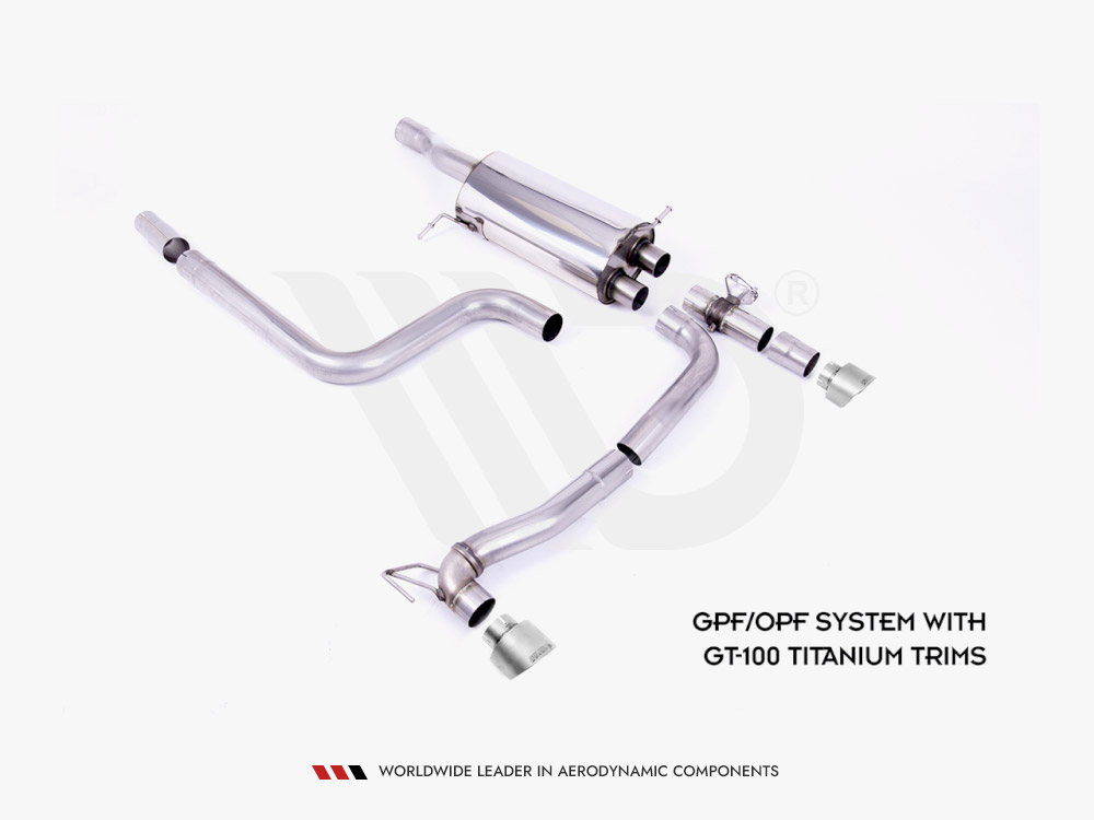 Rear Diffuser + Milltek GPF/OPF BACK Exhaust System - Ford Fiesta Mk8 ST - 12 