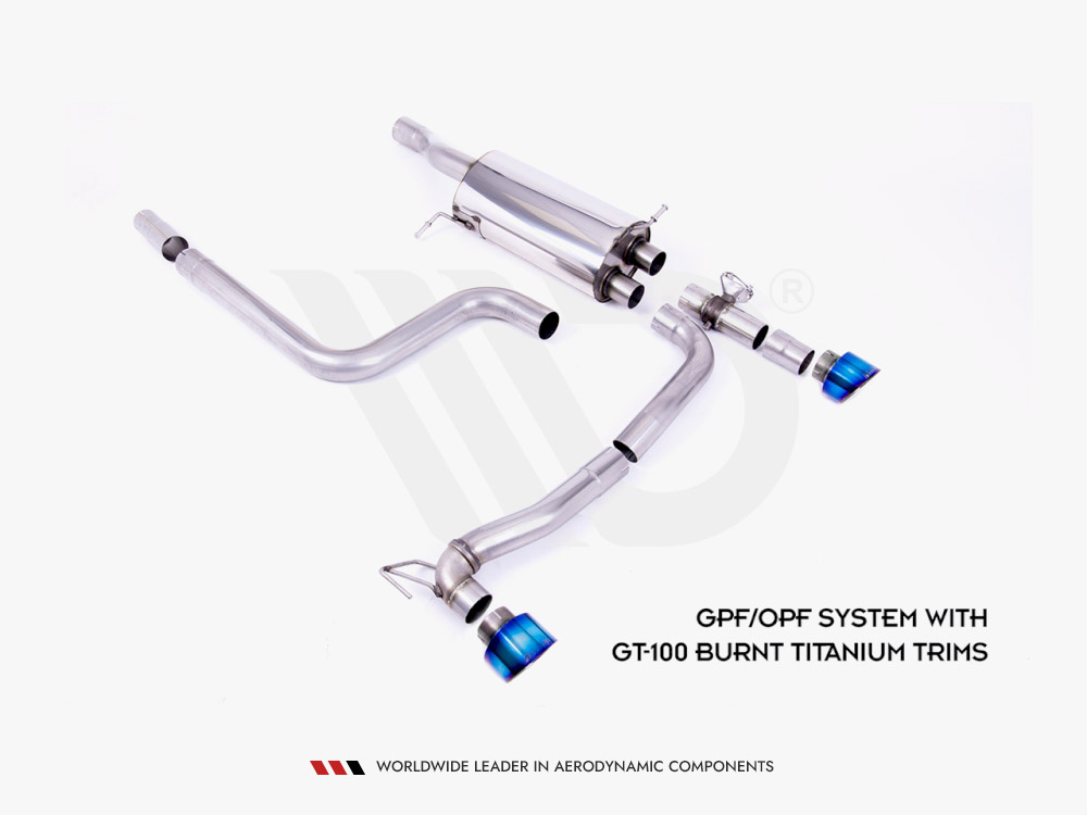 Rear Diffuser + Milltek GPF/OPF BACK Exhaust System - Ford Fiesta Mk8 ST - 13 