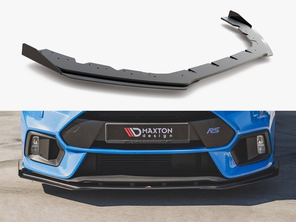 Street PRO Front Splitter V.1 + Flaps Ford Focus RS Mk3 - 1 
