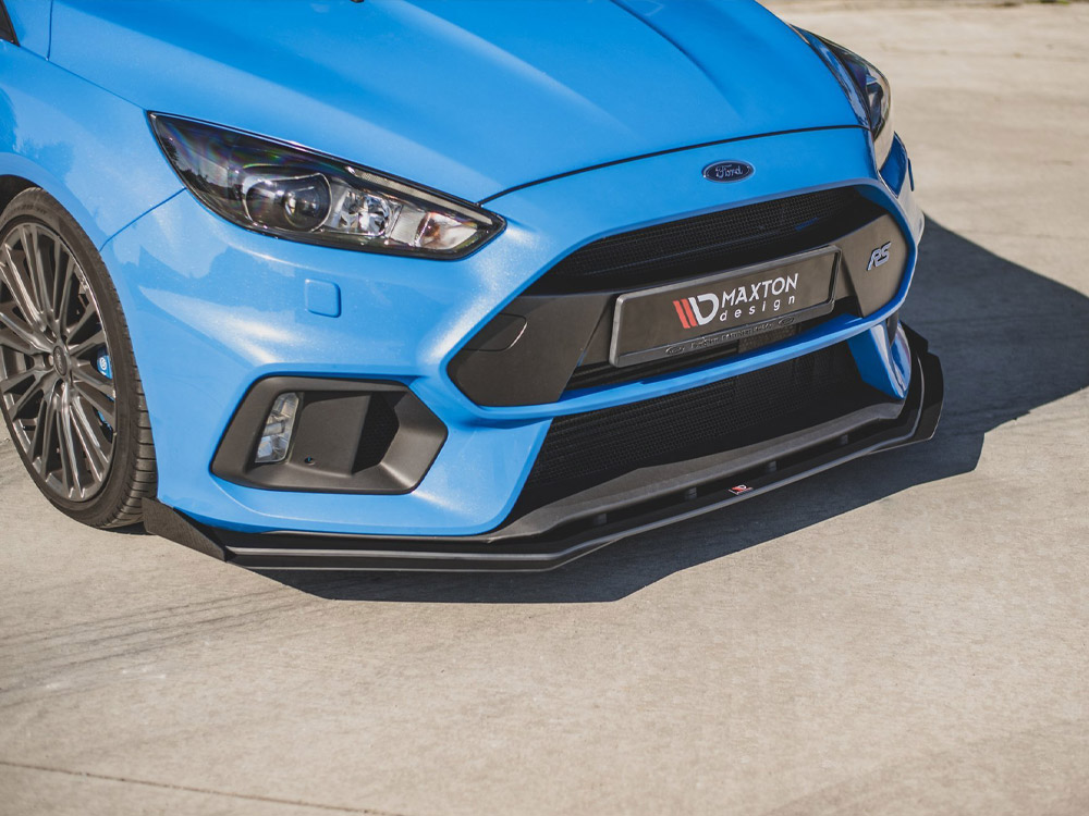 Street PRO Front Splitter V.1 + Flaps Ford Focus RS Mk3 - 3 