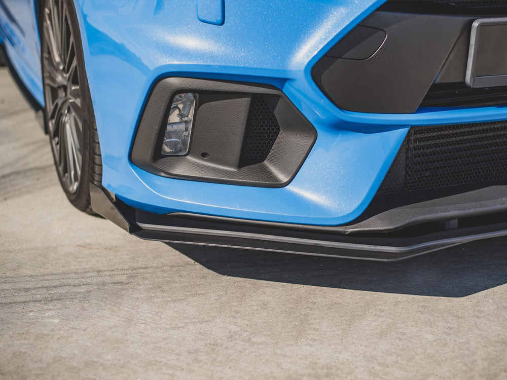 Street PRO Front Splitter V.1 + Flaps Ford Focus RS Mk3 - 4 