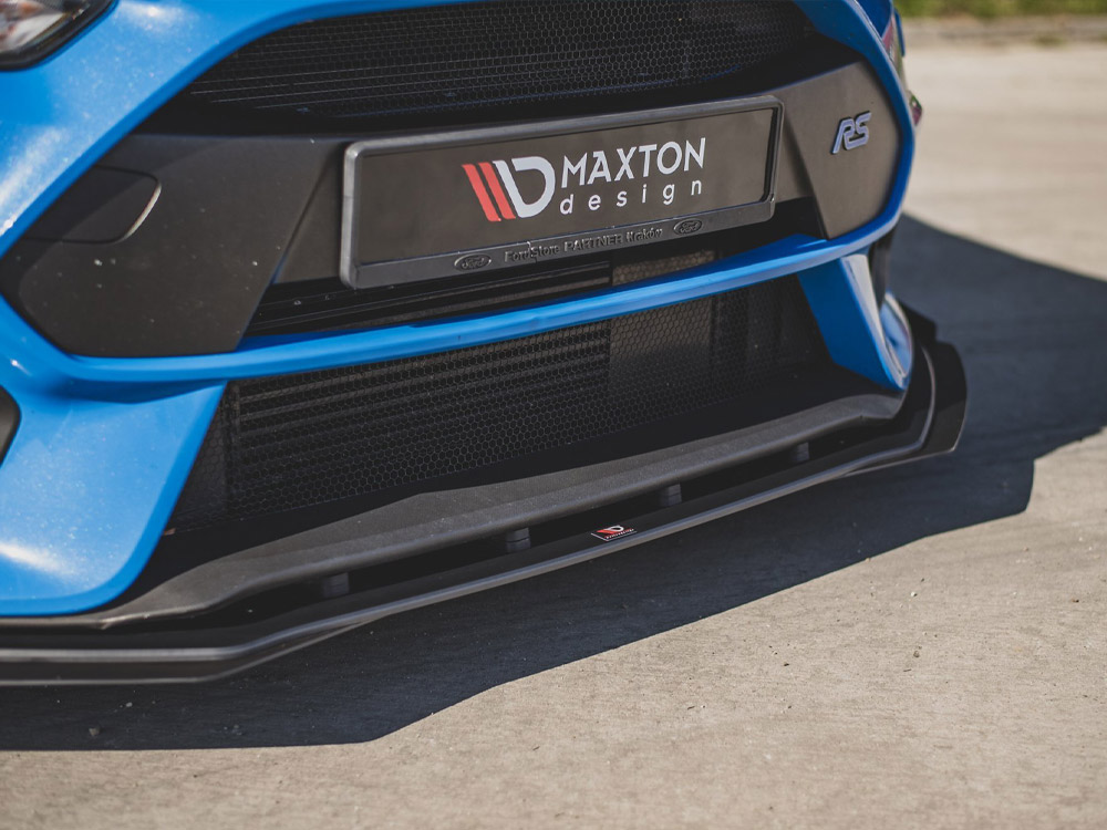 Street PRO Front Splitter V.1 + Flaps Ford Focus RS Mk3 - 5 