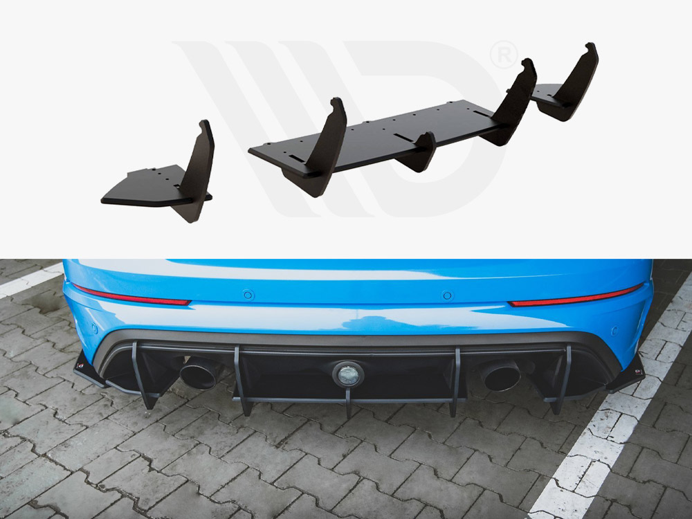 Street PRO Rear Diffuser Ford Focus RS Mk3 - 1 