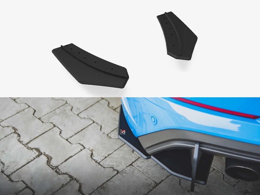 Street PRO Rear Side Splitters Ford Focus RS Mk3 - 1 