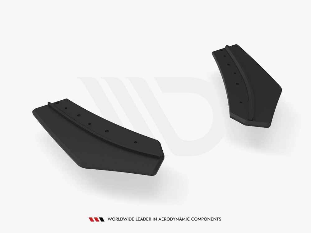 Street PRO Rear Side Splitters Ford Focus RS Mk3 - 6 