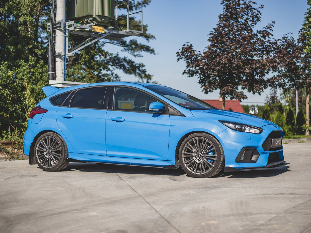 Street PRO Side Skirts Diffusers + Flaps Ford Focus RS Mk3 - 2 