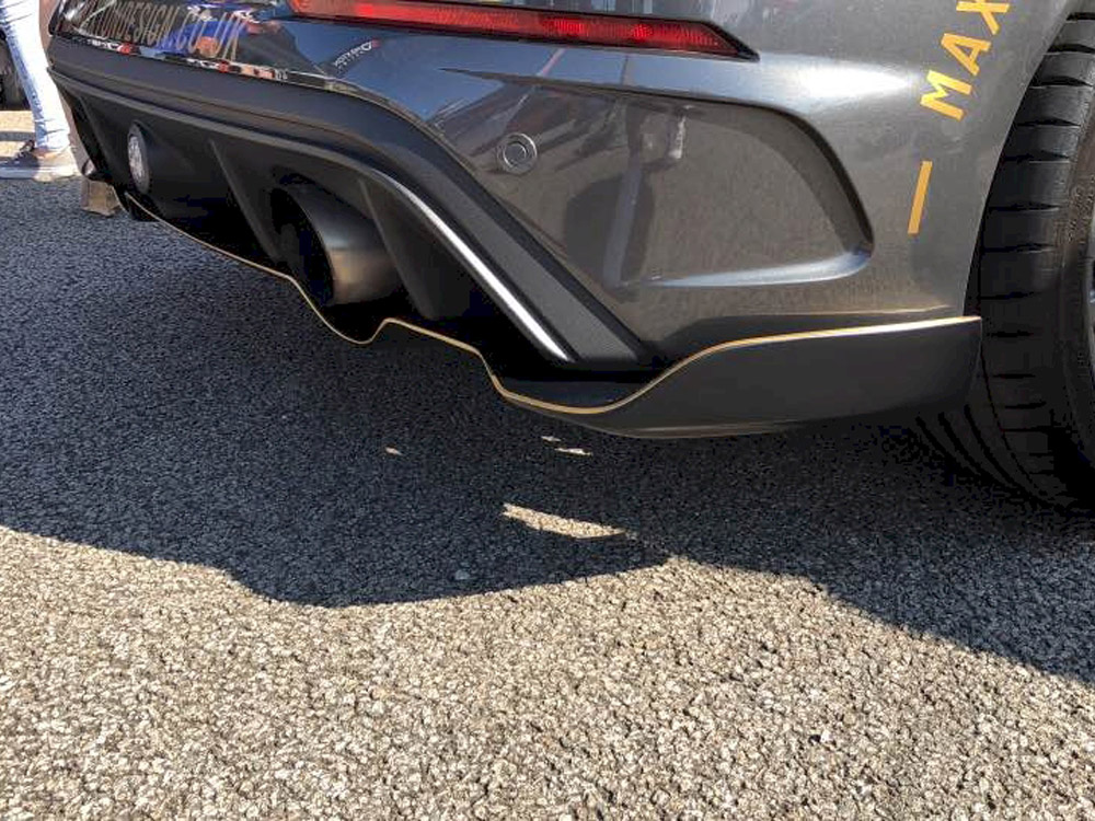 Rear Splitter 'aero' Ford Focus MK3 RS - 4 
