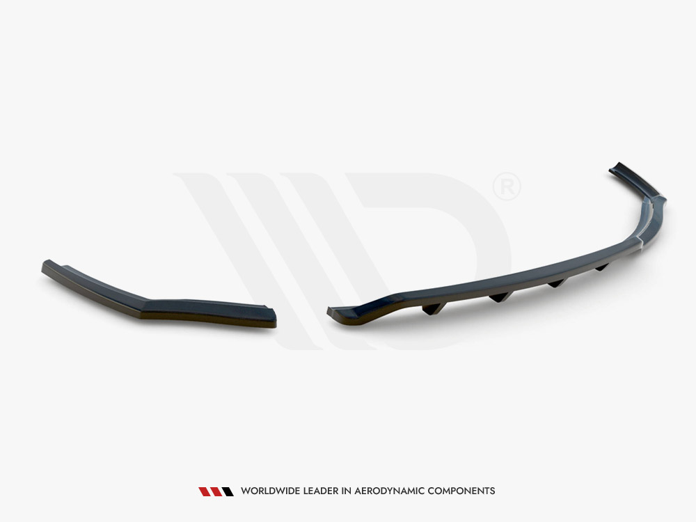 Central Rear Splitter (Vertical Bars) BMW 1 F20 - 5 