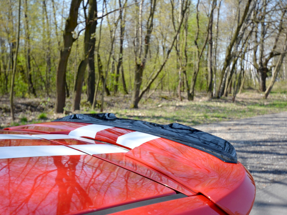 Spoiler Extension V.1 Ford Fiesta MK6 ST (2004-2008) - Textured - 3 