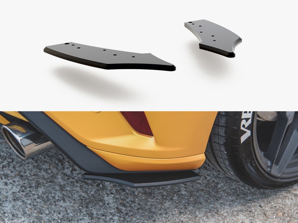 Street PRO Rear Side Splitters Ford Focus ST Mk4 - 1 