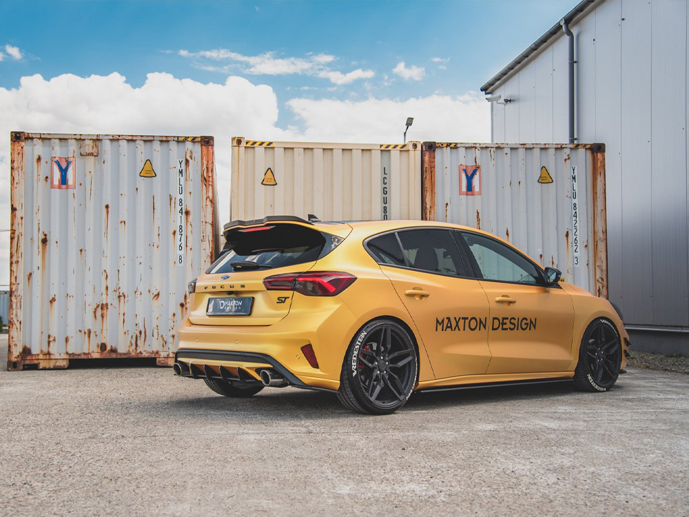 Street PRO Rear Side Splitters Ford Focus ST Mk4 - 2 