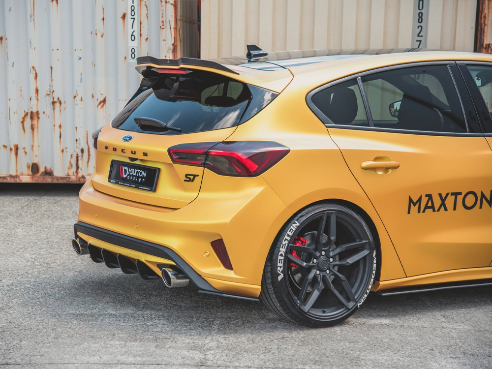 Street PRO Rear Side Splitters Ford Focus ST Mk4 - 3 