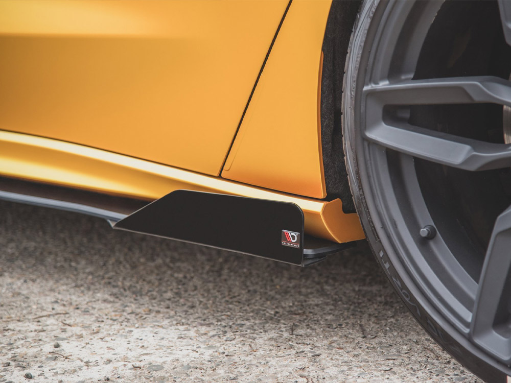 Street PRO Side Skirt Diffusers + Flaps Ford Focus ST / ST-Line Mk4 - 5 