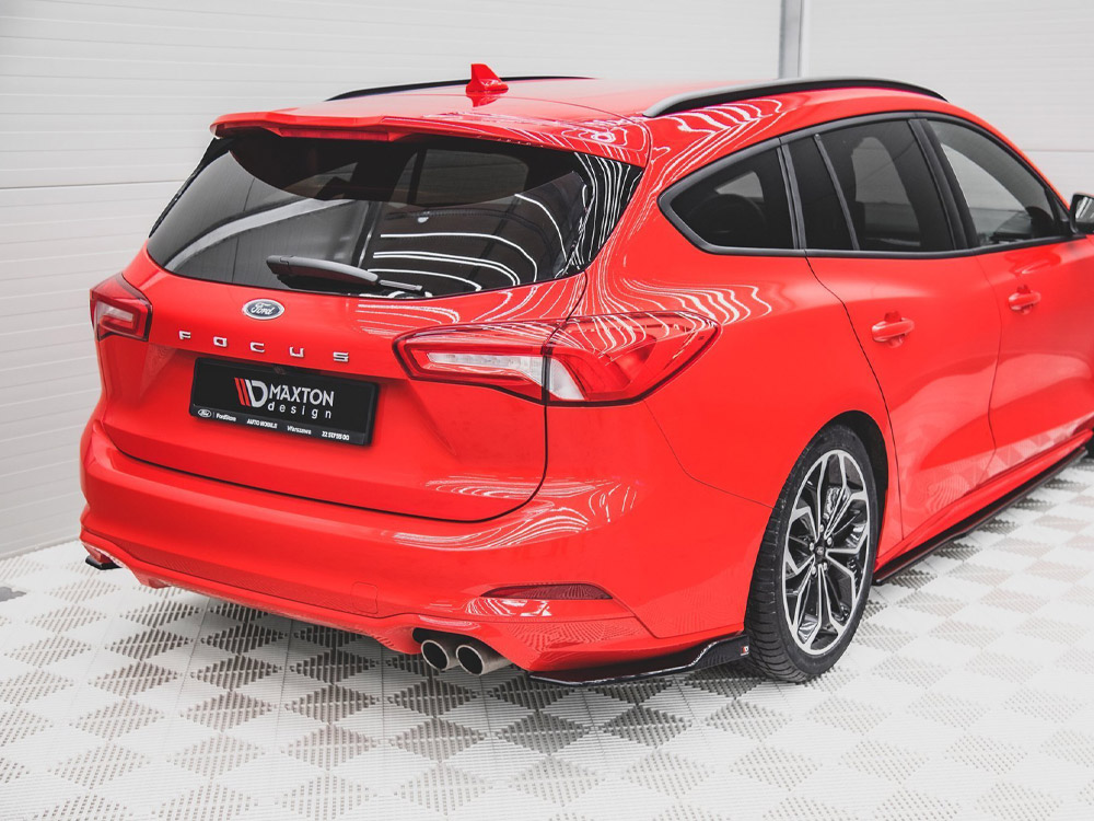 Rear Side Splitters V.2 Ford Focus ST-Line Estate Mk4 - 2 