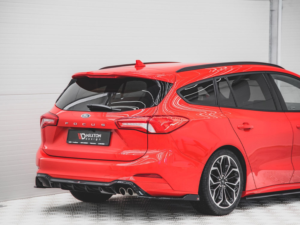 Rear Side Splitters V.4 (For rear valance v.1) Ford Focus ST-Line Estate Mk4 - 2 