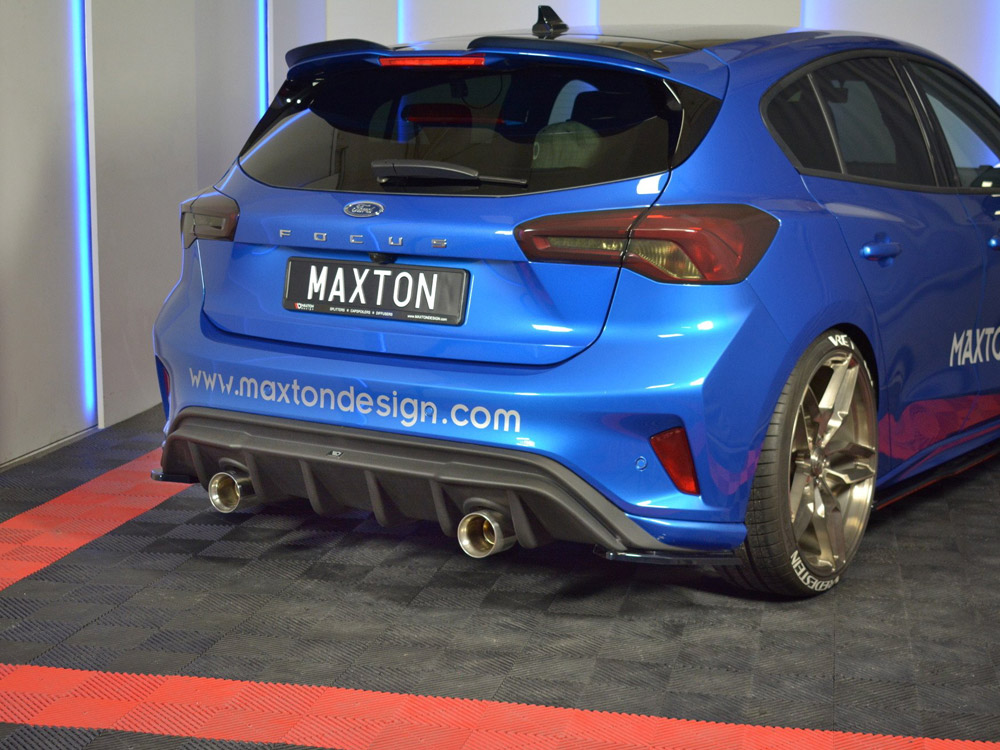 Rear Side Splitters V.2 Ford Focus ST-Line Mk4 - Textured - 2 