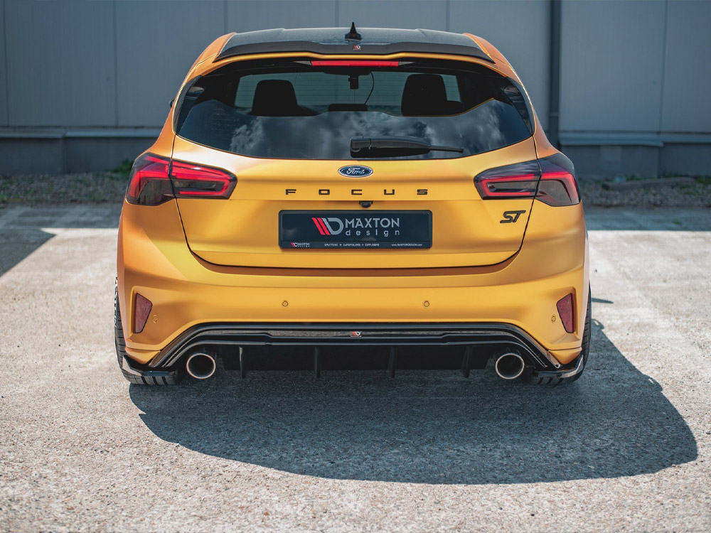 Rear Side Splitters V.3 (For rear valance v.2) Ford Focus Hatchback ST Mk4 - 3 