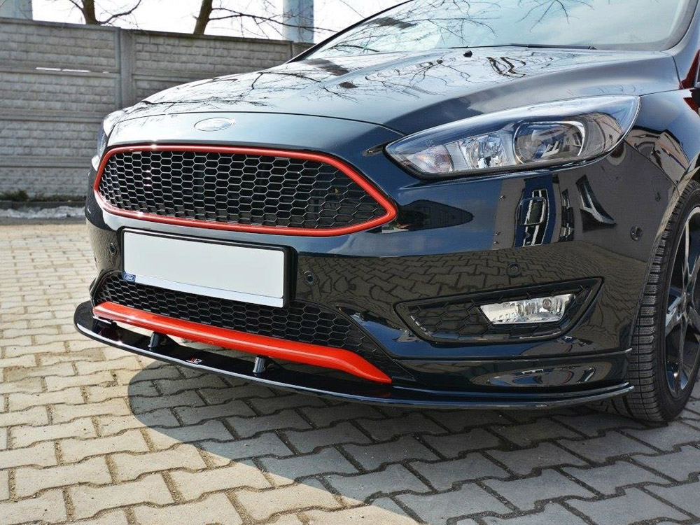 Front Splitter V.1 Ford Focus 3 St-line (Facelift) (2015-2018) - 2 