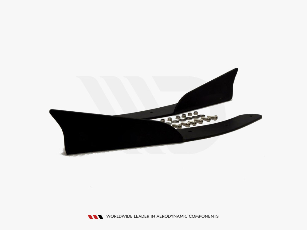 Universal Front Bumper LIP Add-on Winglets - 1 