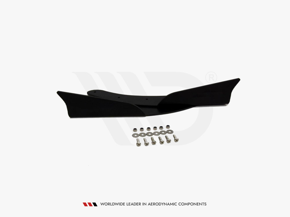 Universal Front Bumper LIP Add-on Winglets - 2 