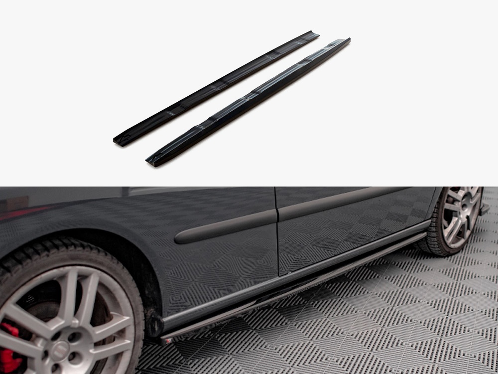Side Skirts Diffusers Seat Ibiza Cupra MK3 (2004-2008) - 1 