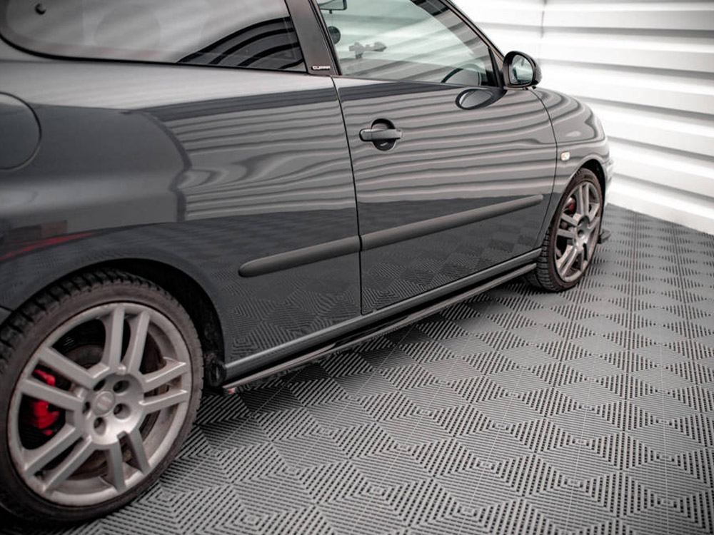 Side Skirts Diffusers Seat Ibiza Cupra MK3 (2004-2008) - 4 