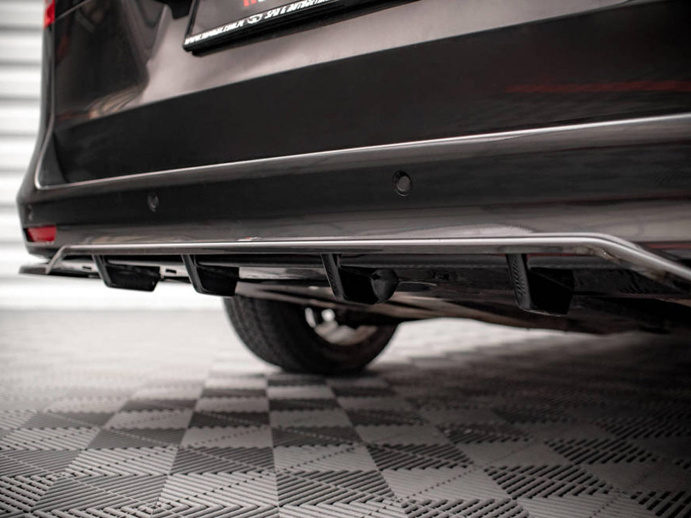 Rear Splitter (Vertical Bars) Mercedes V-Class AMG-Line W447 Facelift - 7 