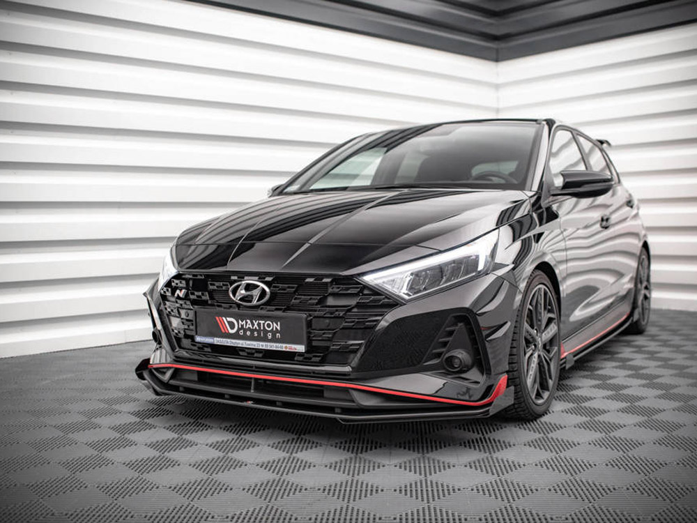 Street PRO Front Splitter V.1 + Flaps Hyundai I20 N Mk3 - 2 