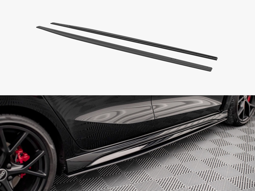 Street PRO Side Skirts Diffusers Audi RS3 Sportback 8Y - 1 