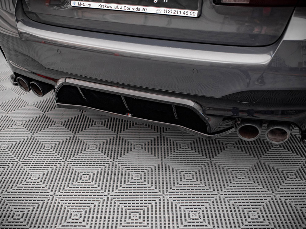 Central Rear Splitter BMW M5 F90 - 4 