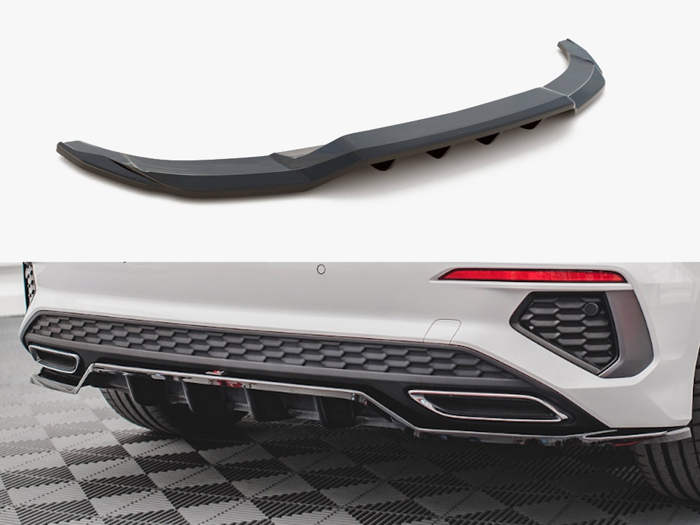 Rear Splitter (Vertical Bars) Audi A3 S-Line Sportback 8Y - 1 