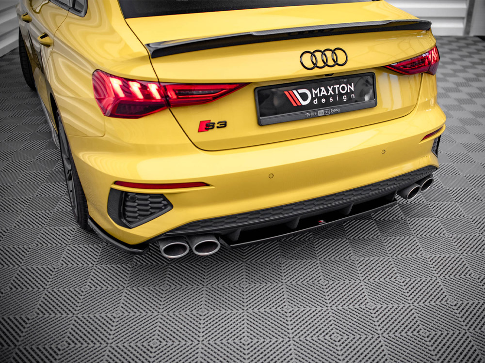 Central Rear Splitter Audi S3 Sedan 8Y - 3 