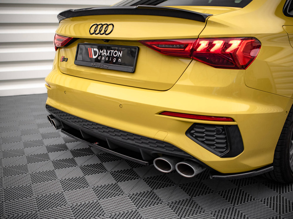 Central Rear Splitter Audi S3 Sedan 8Y - 4 