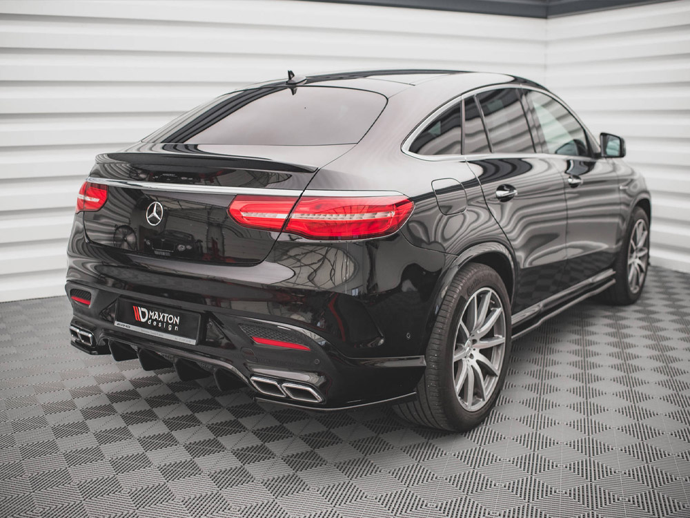 Rear Side Splitters V.2 Mercedes GLE Coupe 63AMG C292 (2015-2019) - 2 