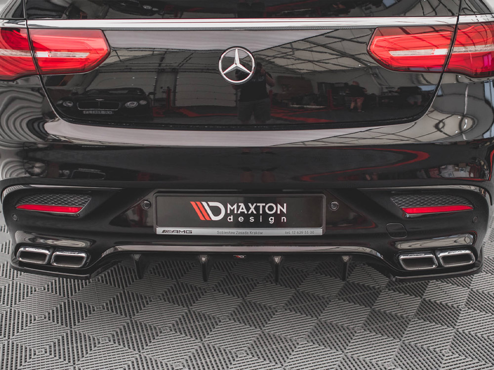 Rear Side Splitters V.2 Mercedes GLE Coupe 63AMG C292 (2015-2019) - 3 