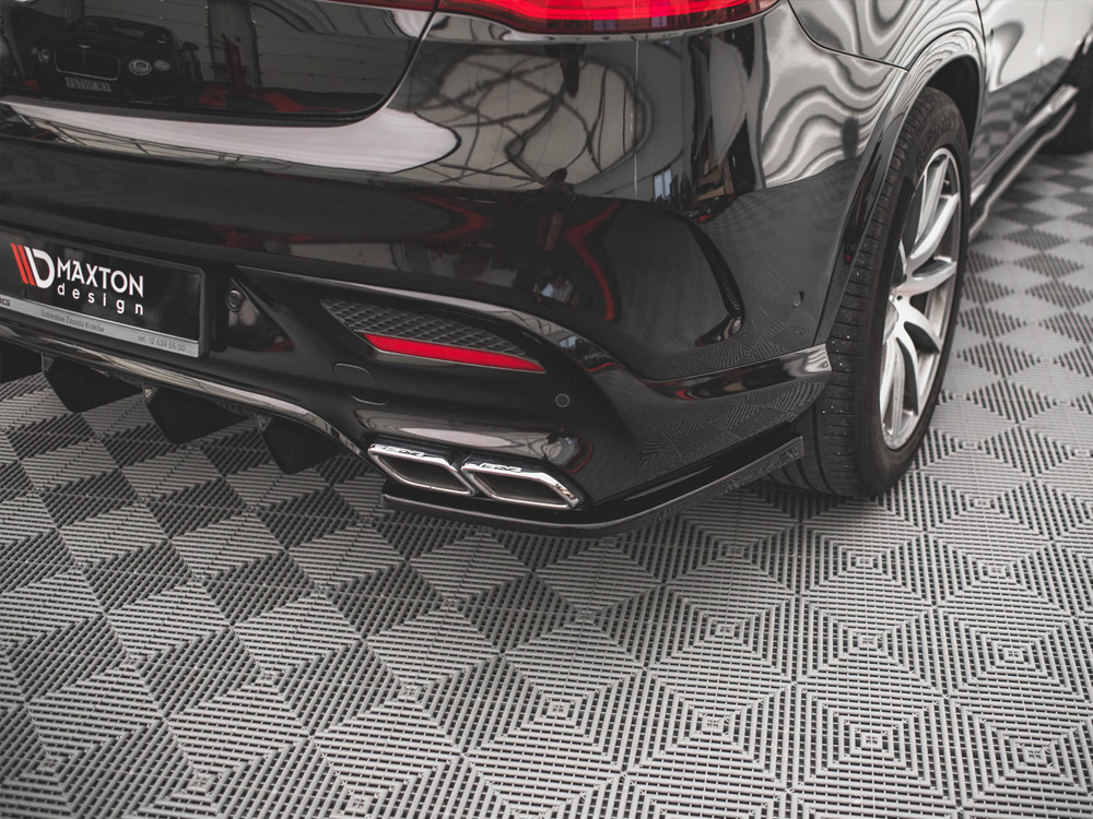 Rear Side Splitters V.2 Mercedes GLE Coupe 63AMG C292 (2015-2019) - 4 