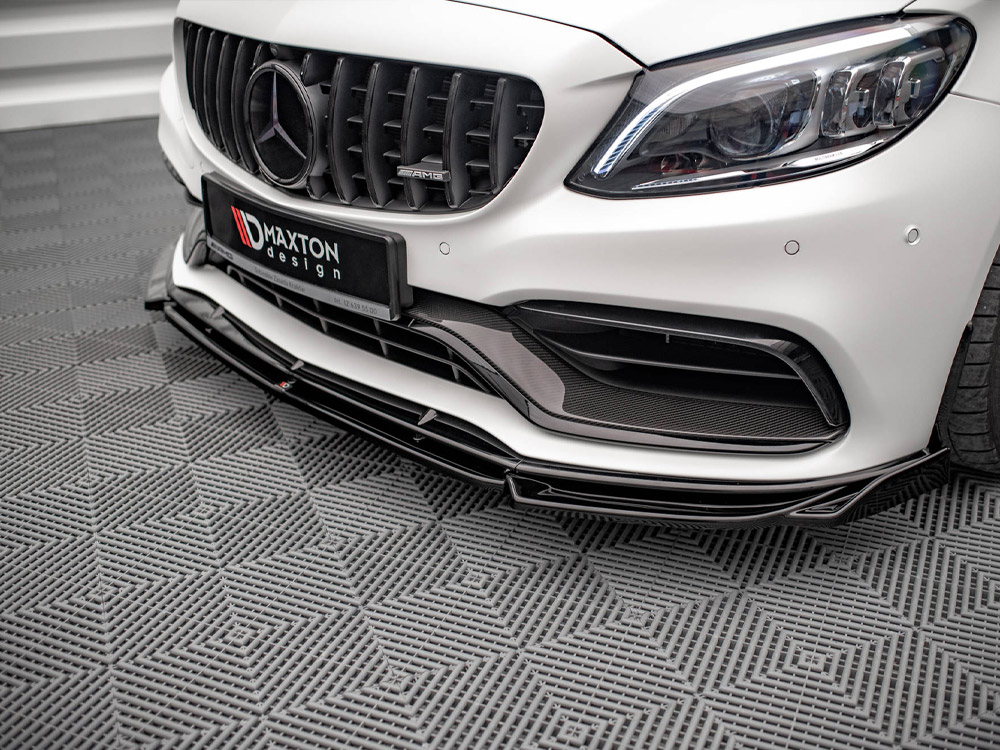 Front Splitter V.2 Mercedes-AMG C63 Coupe AMG Aero Pack C205 Facelift - 3 