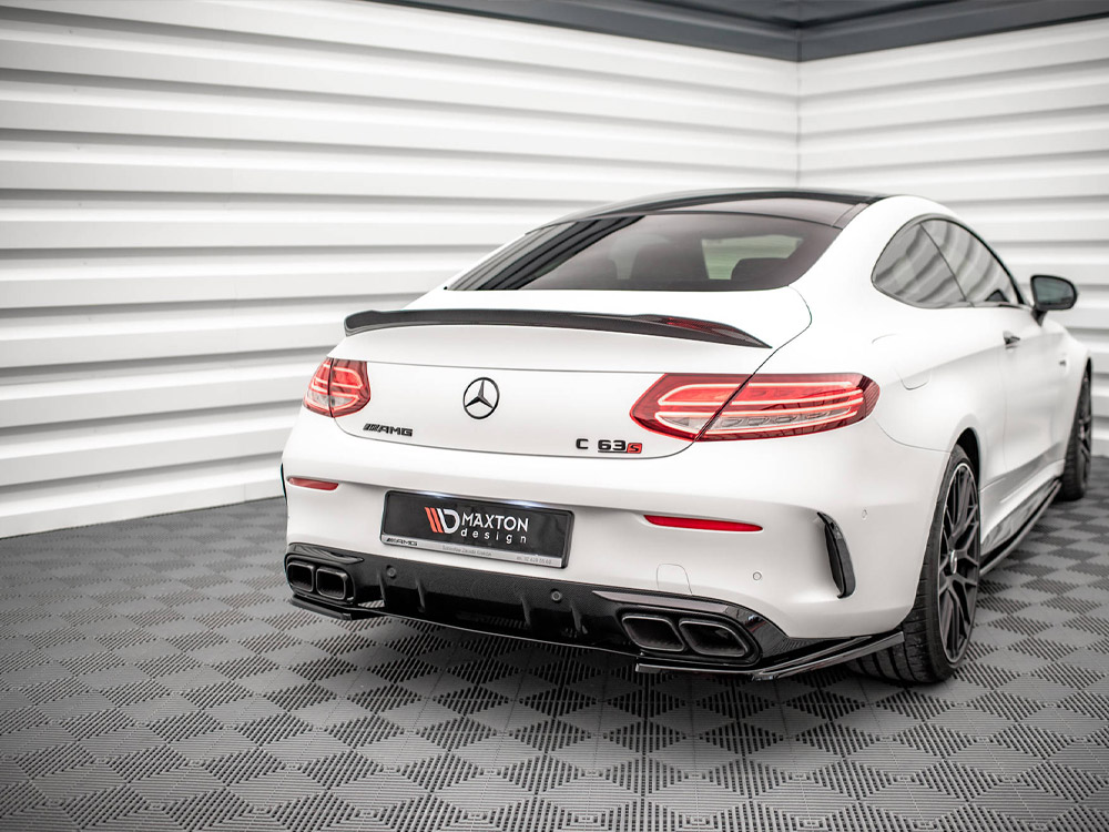 Rear Side Splitters Mercedes-AMG C 63AMG Coupe C205 Facelift - 2 