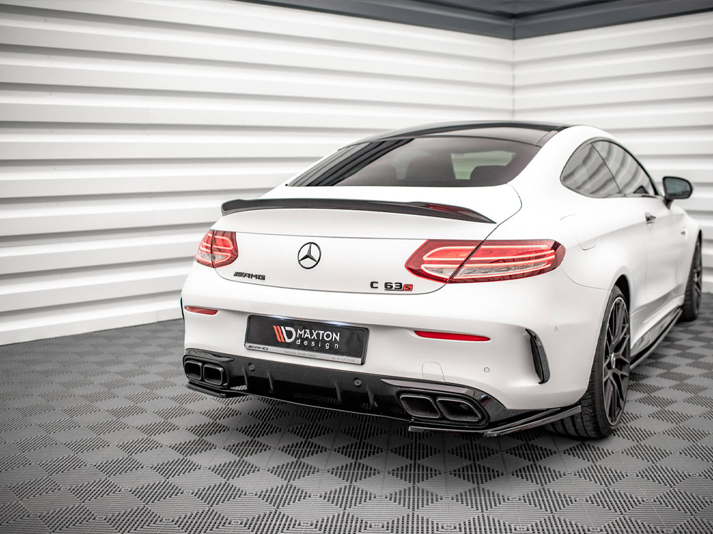 Rear Side Splitters Mercedes-AMG C 63AMG Coupe AMG Aero Pack C205 Facelift - 2 