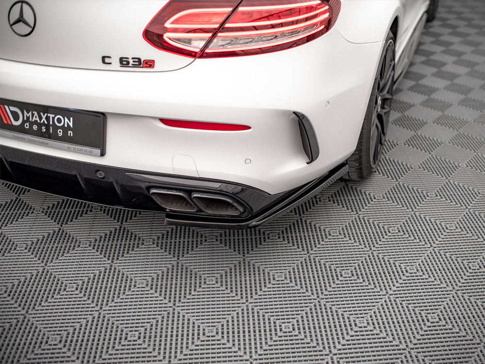 Rear Side Splitters Mercedes-AMG C 63AMG Coupe C205 Facelift - 3 