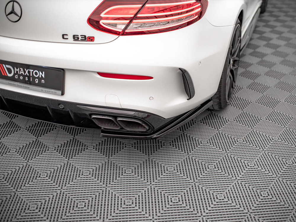 Rear Side Splitters Mercedes-AMG C 63AMG Coupe AMG Aero Pack C205 Facelift - 3 