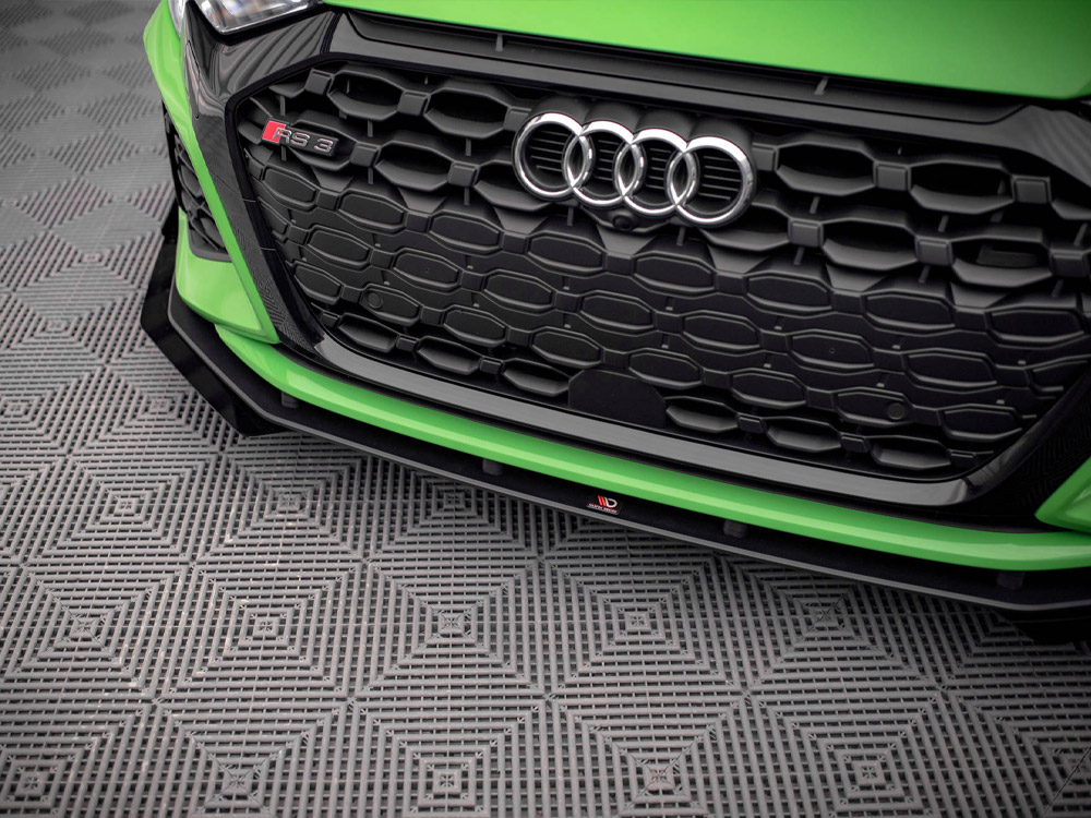 Street PRO Front Splitter V.1 + Flaps Audi RS3 8Y Sedan - 4 
