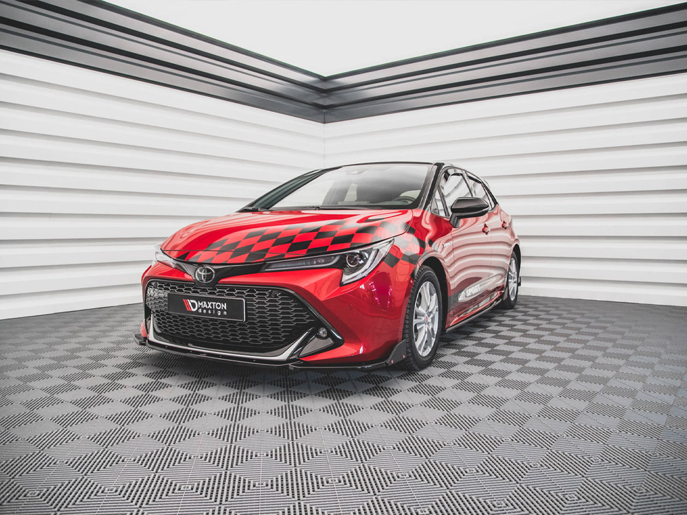 Front Splitter V.1 + Flaps Toyota Corolla GR Sport XII - 2 