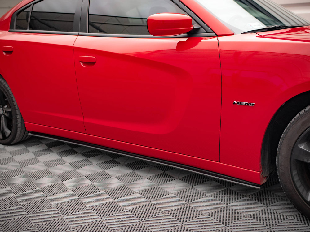 Street PRO Side Skirts Diffusers Dodge Charger RT Mk7 Facelift - 3 